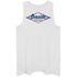 Seaside Surf Shop Mens Vintage Logo Tank - White/Blue Red