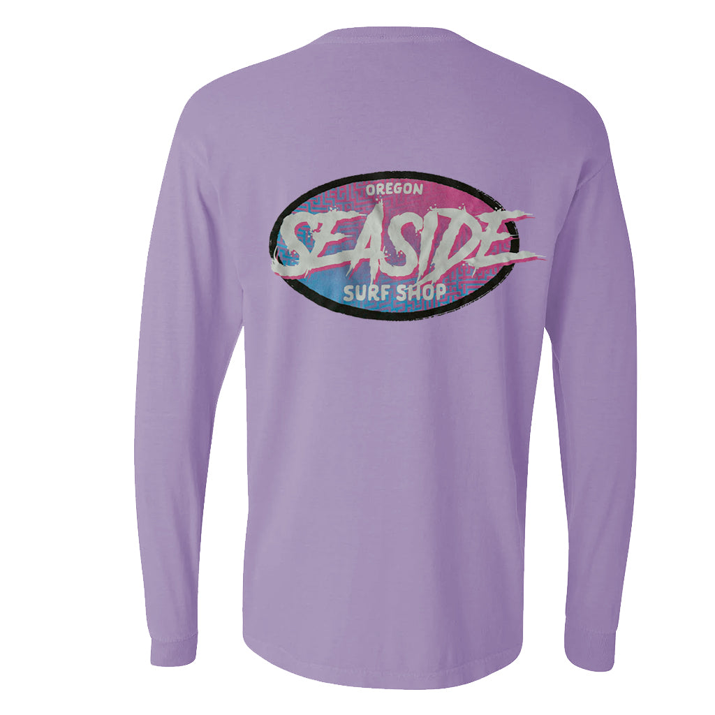 Seaside Surf Shop Seaside Rager Garment Dyed L/S Tee - Wister