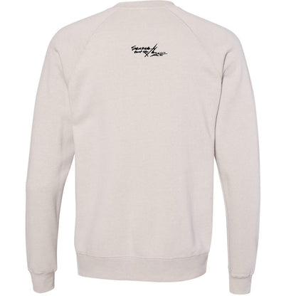 Seaside Surf Shop x Maya Sacks - Local Artist Series Haystack Crew Sweatshirt - Unisex - Heather Stone
