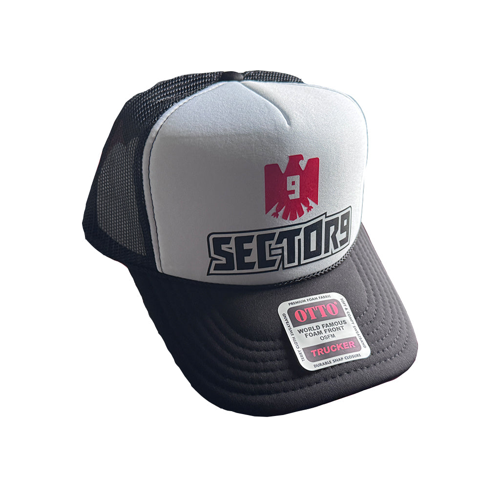 Sector 9  Happy Hour Trucker Snapback Hat -  Black/White