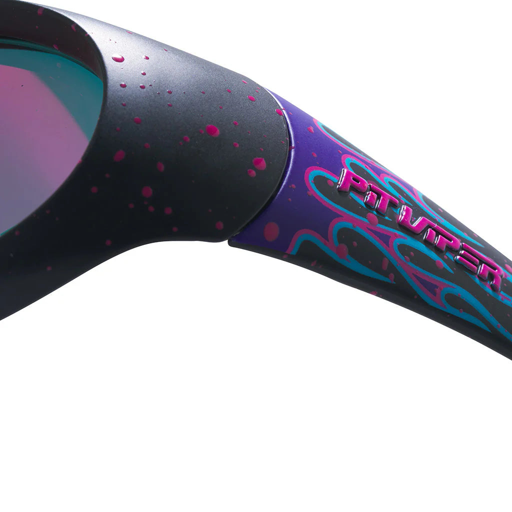 Pit Viper Sunglasses - The Ignition Slammer - Purple Revolution/Smoke