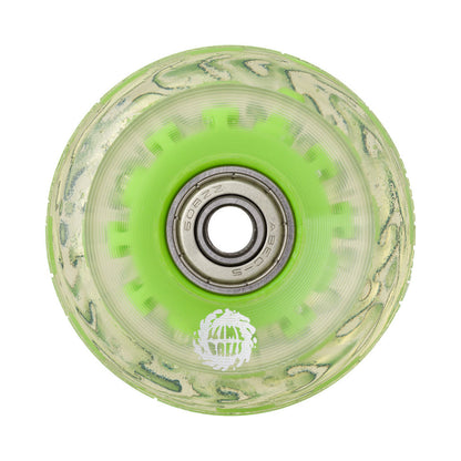Slime Balls 60mm Light Up 78A - Green LEDs