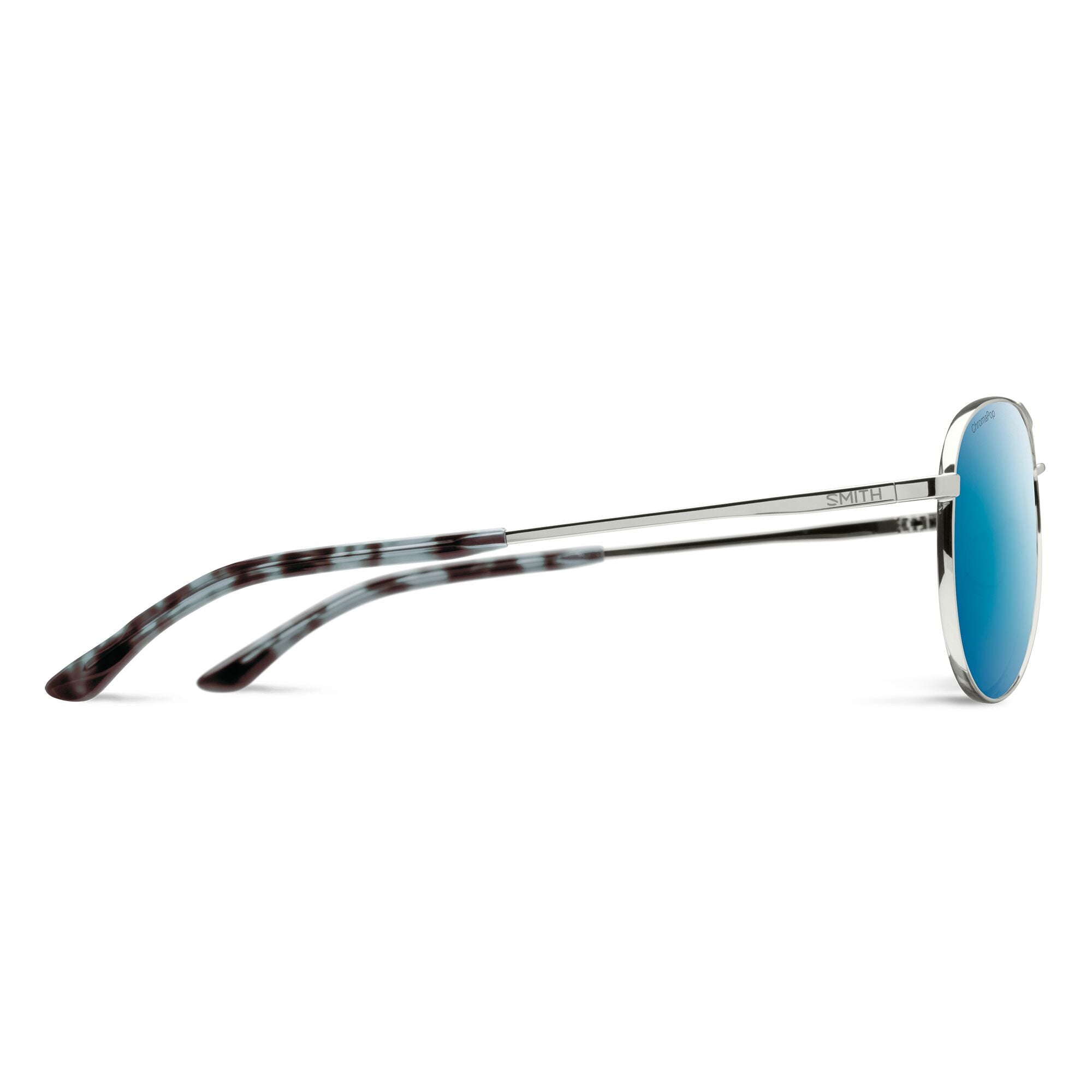 Smith Optics Langley 2 | SilverChromaPop Polarized Blue Mirror