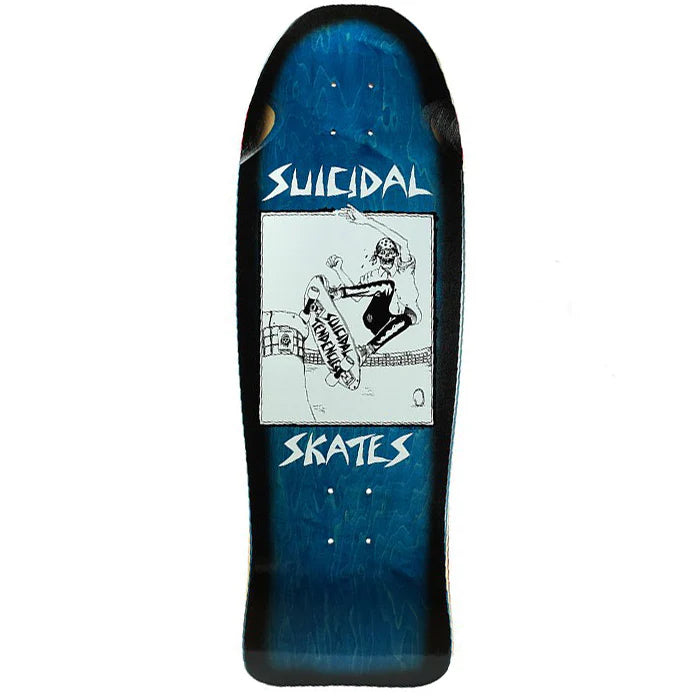 Suicidal Skates Pool Skater 80s Reissue Deck 10.125" - Asst/Blue Fade