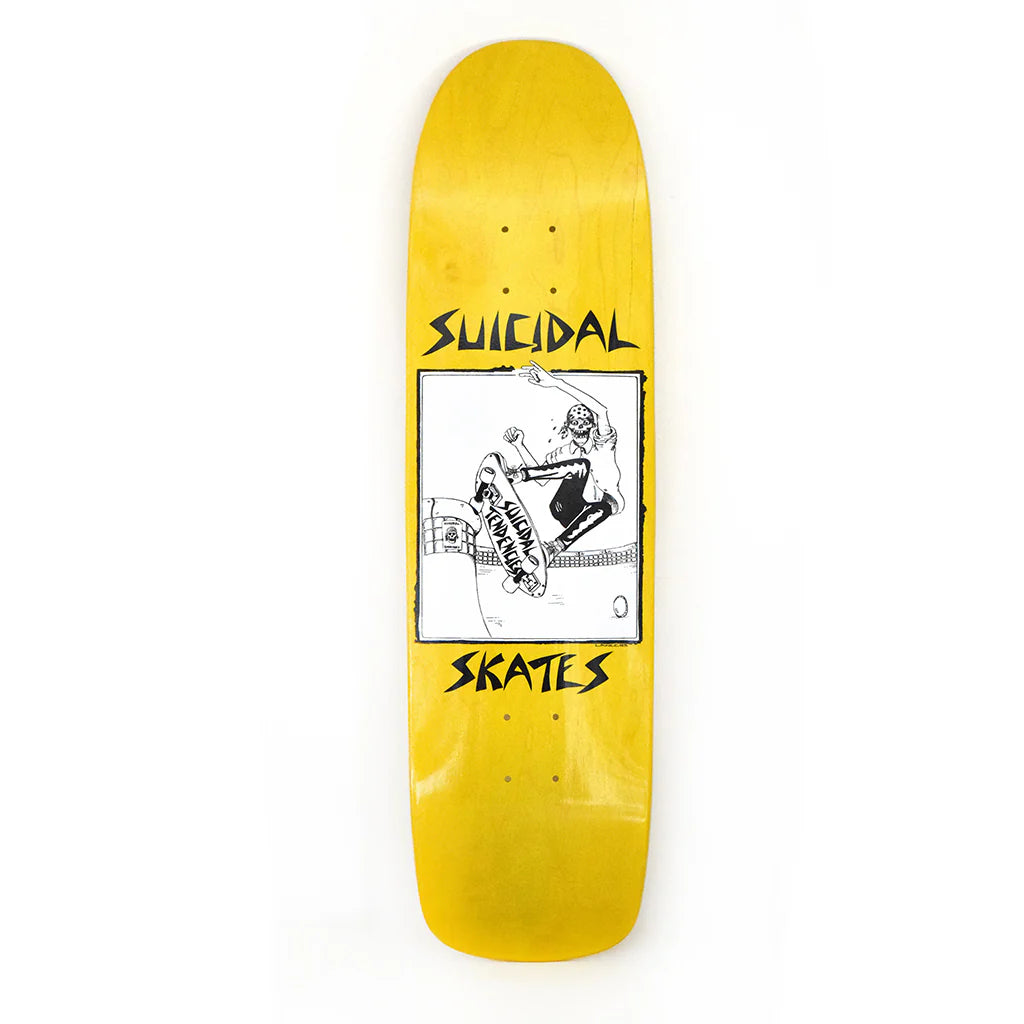 Suicidal Skates Pool Skater Pool Deck 8.5" - Assrt Stains