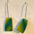 Surf Gems Sustainable Earrings - Green Lava Lamp - Seaside Surf Shop 