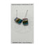 Surf Gems Sustainable Earrings - Green/Blue/Clear