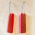 Surf Gems Sustainable Earrings - Red Brick