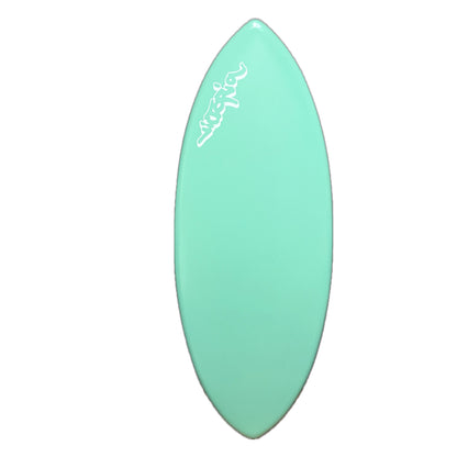 Victoria Skimboards Ultra House Special Lift, large, mint green, LIFT shape, white logo.