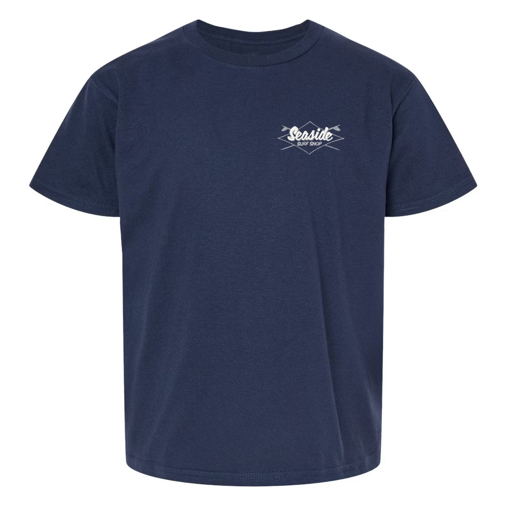 Seaside Surf Stars & Stripes S/S Tee - Navy