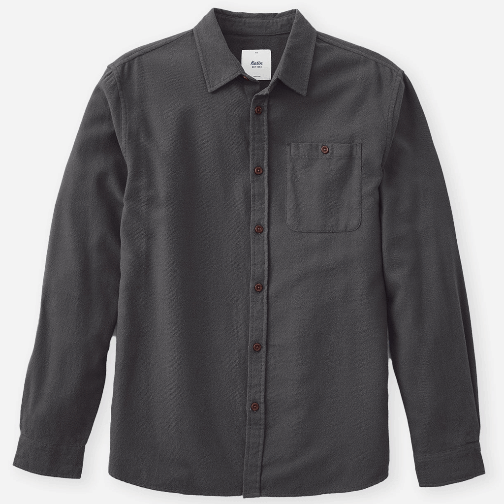 Katin Twiller Flannel  - Black Wash