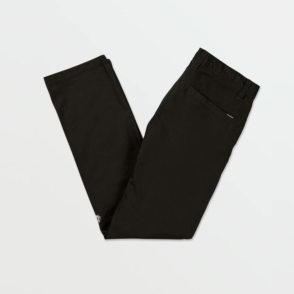 Volcom Mens Frickin Modern Stretch Pant - Black