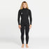 Volcom Womens Modulator 3/2mm Chest Zip Wetsuit - Black
