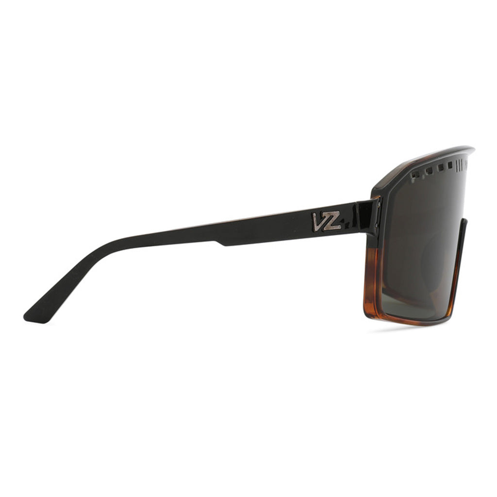 Von Zipper Super Rad Sunglasses - Hardline Black Tort/Vintage Grey