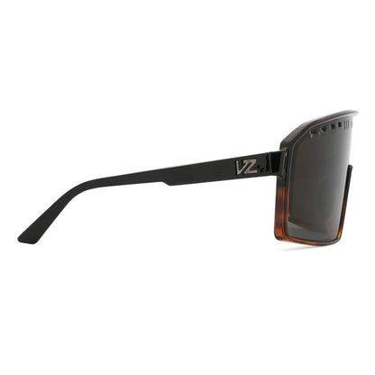 Von Zipper Super Rad Sunglasses - Hardline Black Tort/Vintage Grey