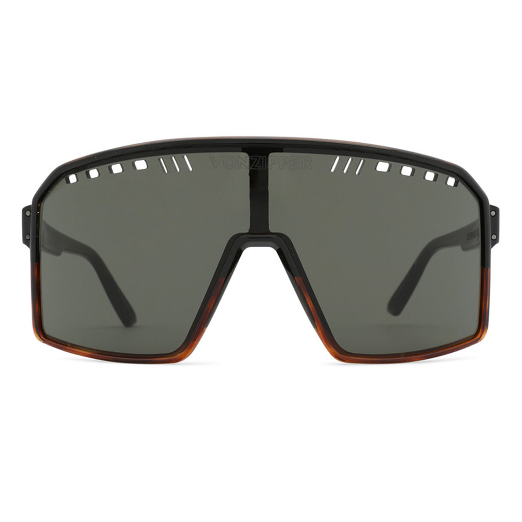 Von Zipper Super Rad Sunglasses - Hardline Black Tort/Vintage Grey