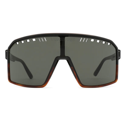 Von Zipper Super Rad Sunglasses - Hardline Black Tort/Vintage Grey
