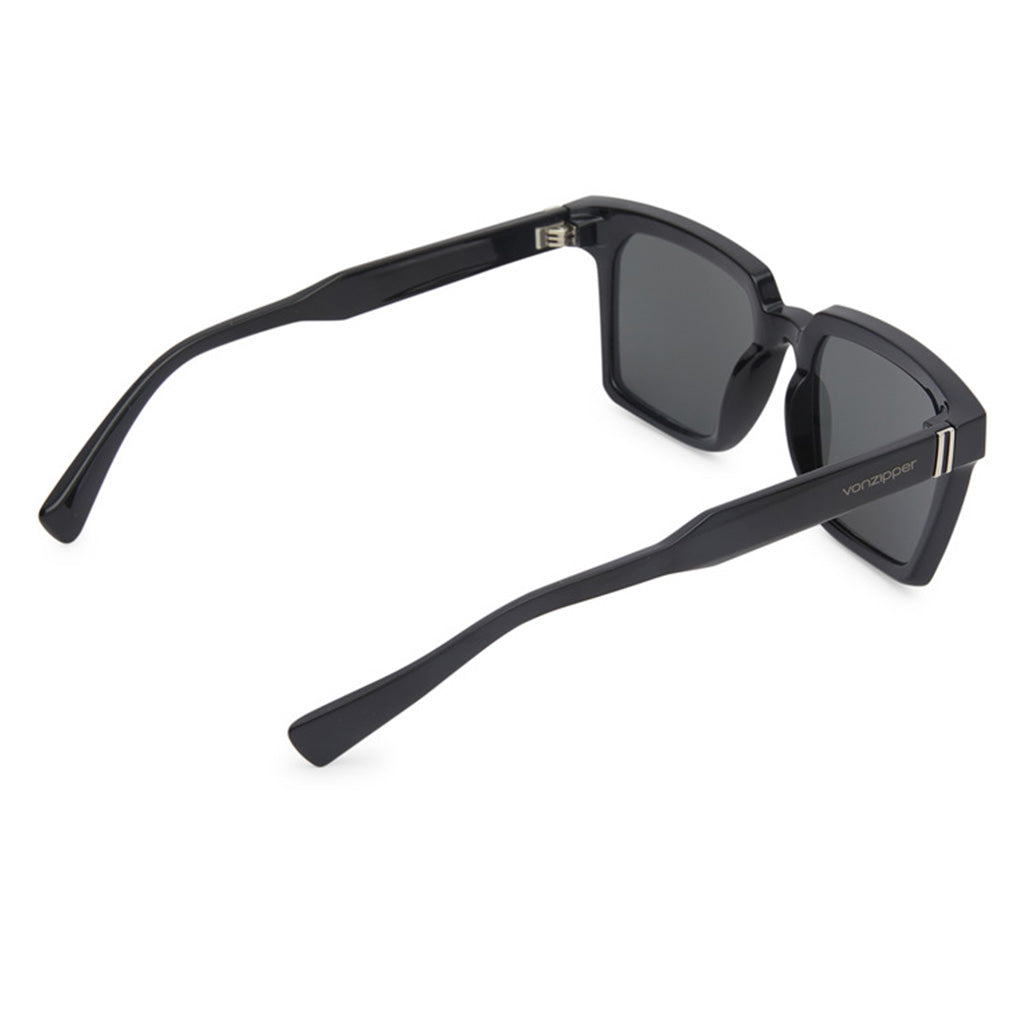 Von Zipper Television Sunglasses - Black Gloss/Grey