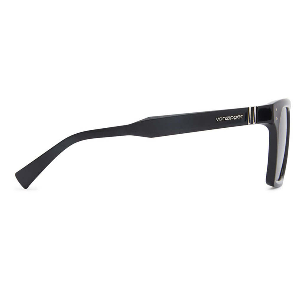 Von Zipper Television Sunglasses - Black Gloss/Grey