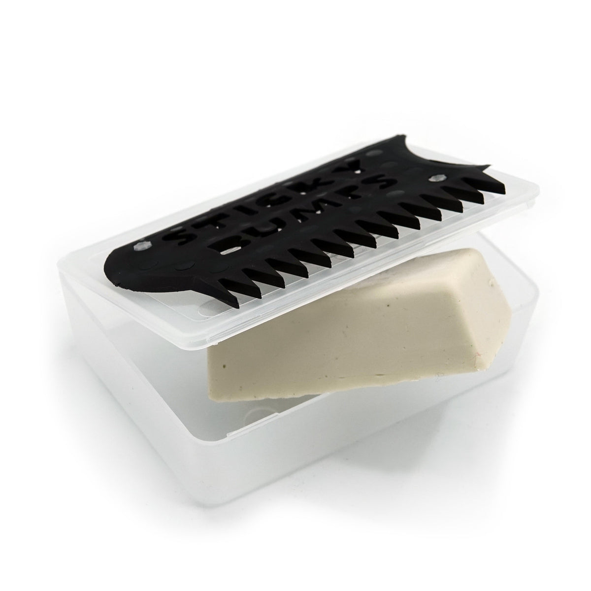Sticky Bump Wax Storage Box + Comb &amp; Scraper