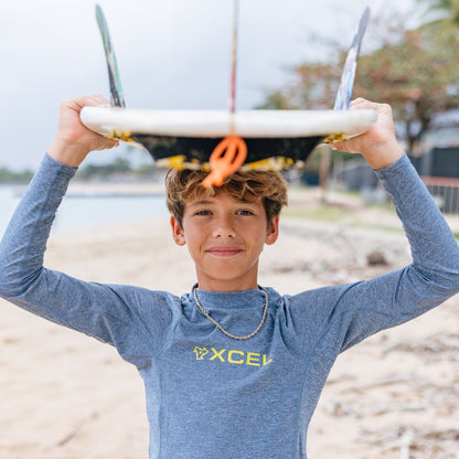 Youth Premium Stretch Long Sleeve Performance Fit UV Top