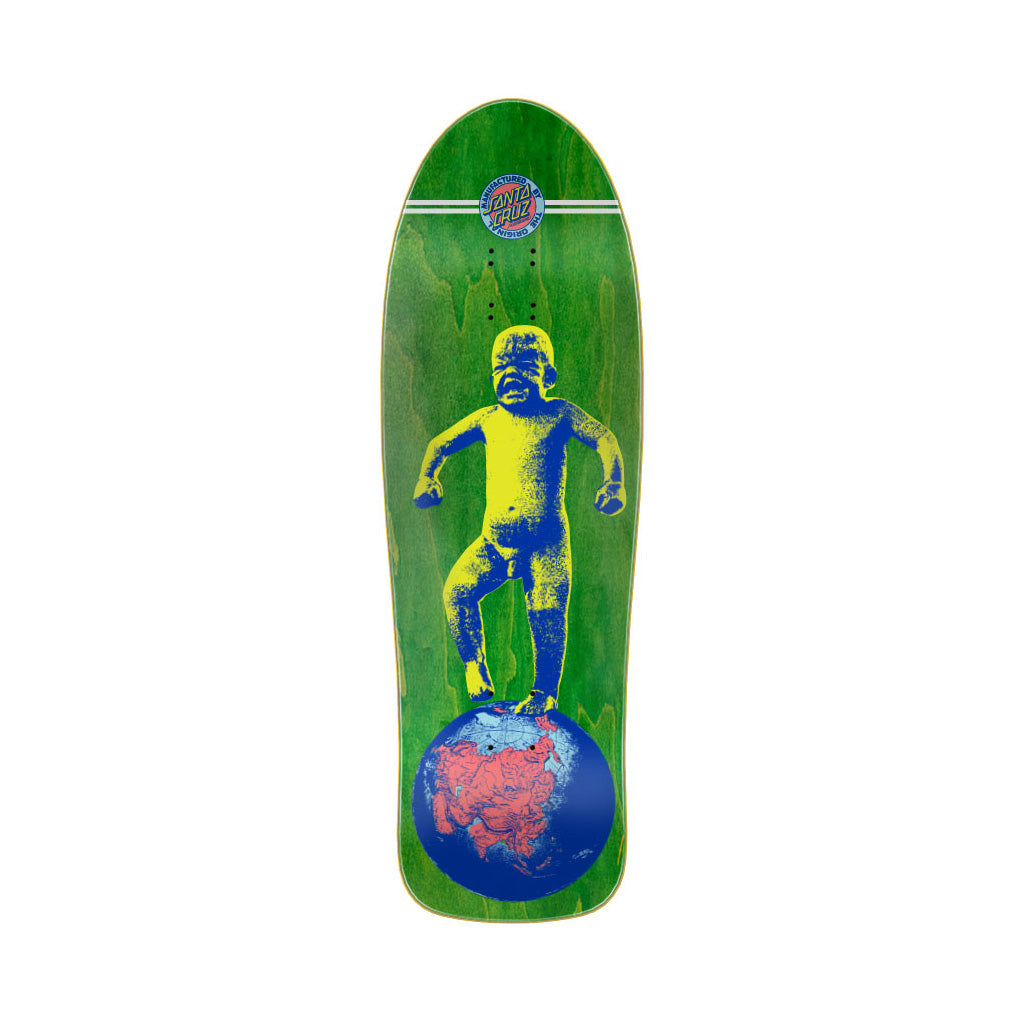 Santa Cruz Salba Baby Stomper Reissue Skateboard Deck - 10.09" - Seaside Surf Shop 