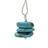 Sarah McAllister Jewelry - Stacked Turquoise Magnesite Stone Necklace - Seaside Surf Shop 