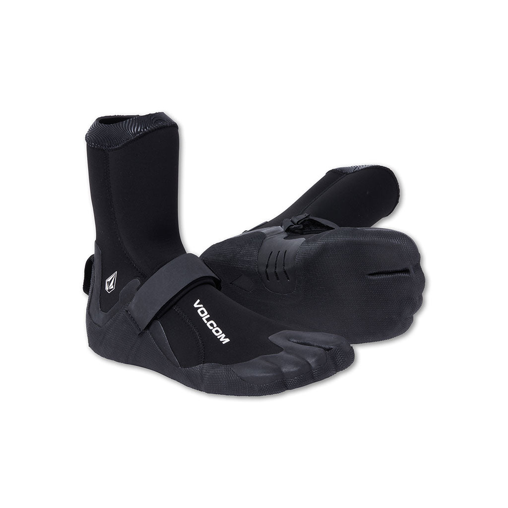 Volcom 3mm Split Toe Wetsuit Boot - Black - Seaside Surf Shop 