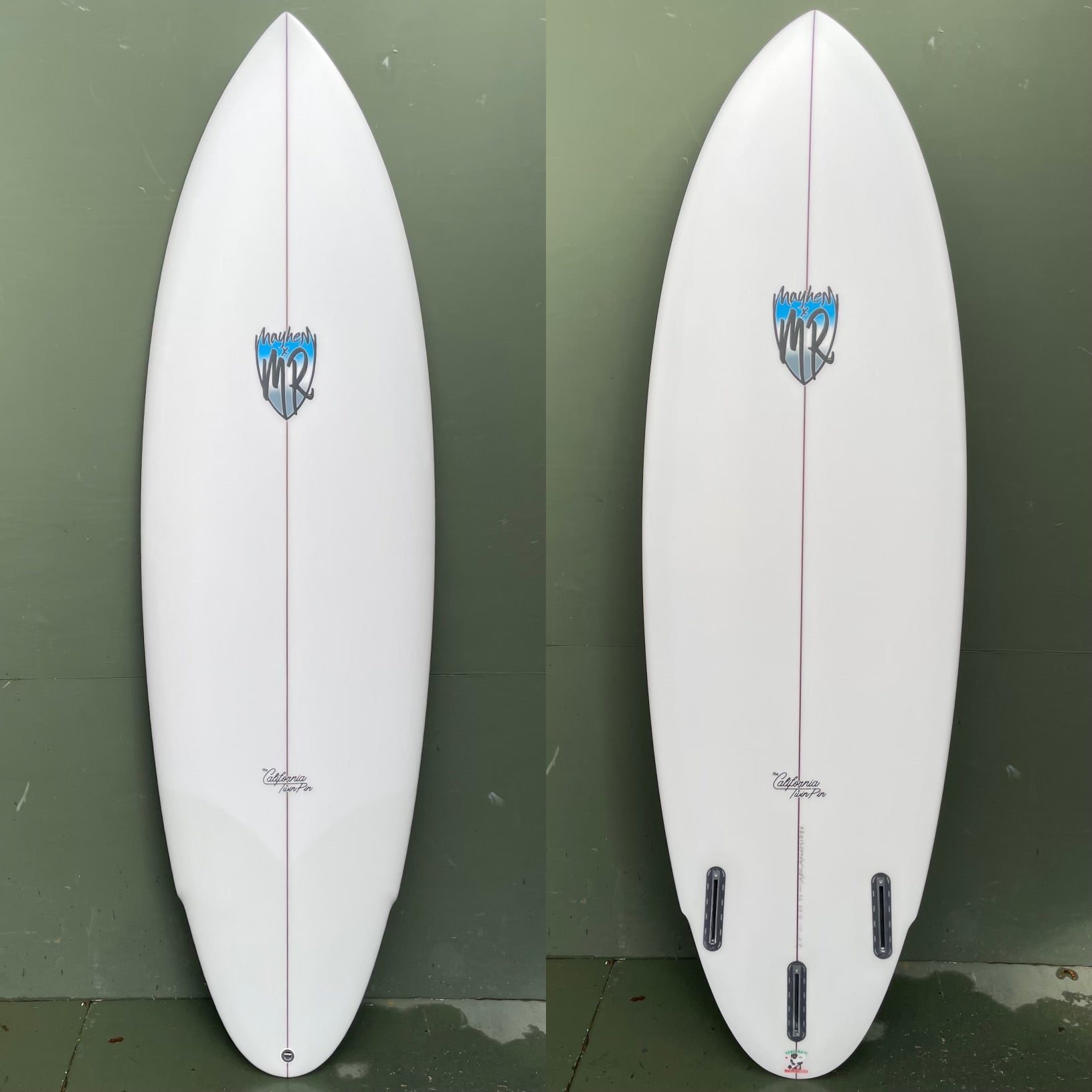 Lost Surfboards - 6'0" MR x MB California Twin Pin Surfboard - Seaside Surf Shop 