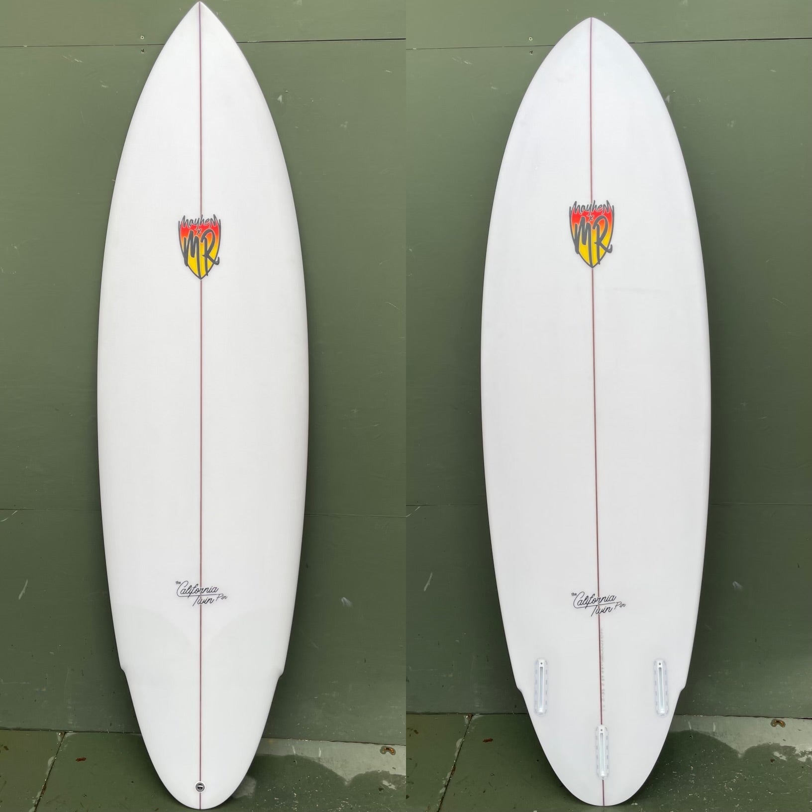 Lost Surfboards - 6'6" MR x MB California Twin Pin Surfboard - Seaside Surf Shop 
