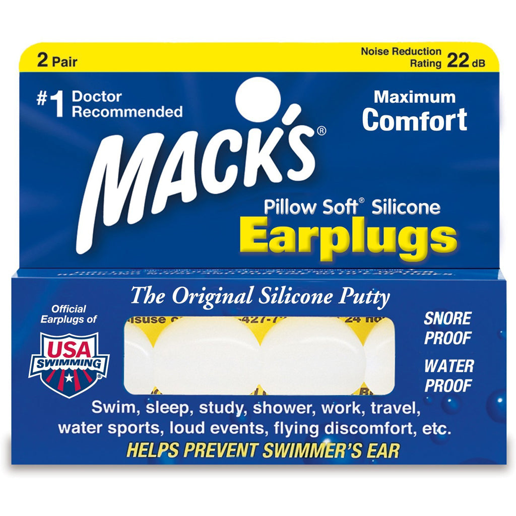 Macks Silicon Ear Plugs - Seaside Surf Shop 