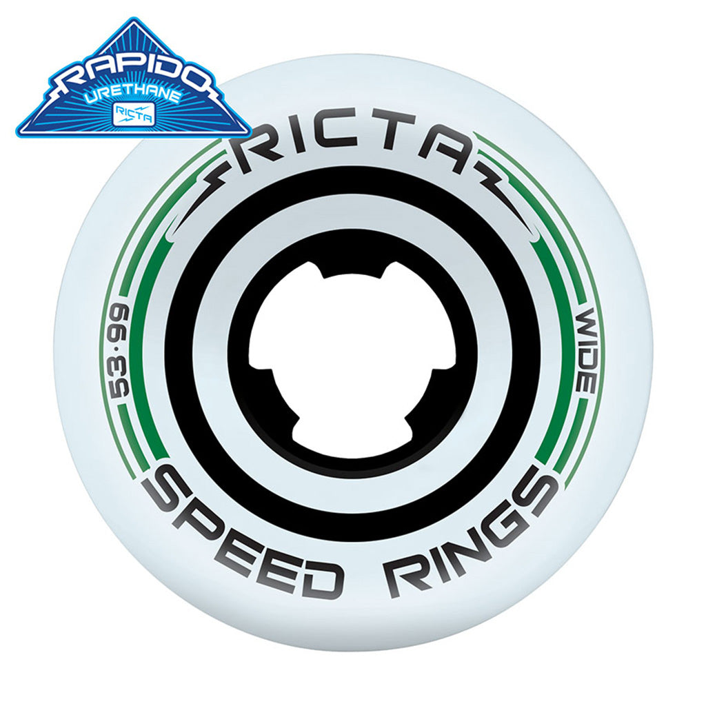 Ricta 53mm 99a Speedrings Wheels - Green - Seaside Surf Shop 