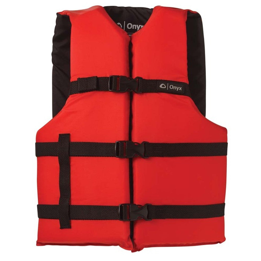 Onyx Personal Floatation Device - Adult Universal Red - Seaside Surf Shop 