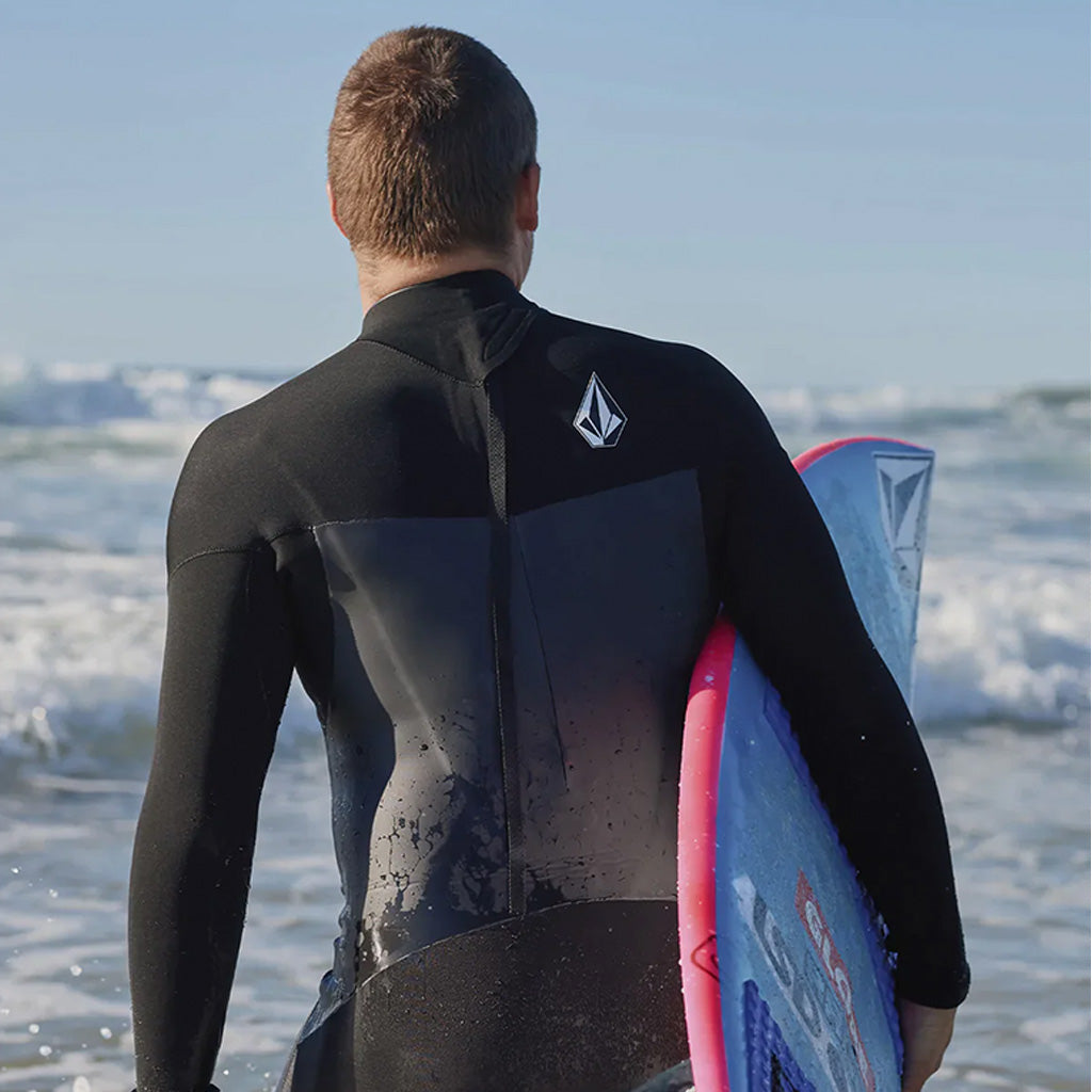 Volcom Modulator 4/3mm Back Zip Wetsuit - Black 23 - Seaside Surf Shop 