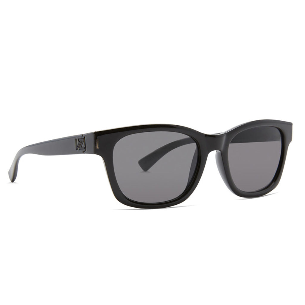 Von Zipper Approach Sunglasses - Black Gloss/Grey - Seaside Surf Shop 
