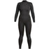 Xcel Axis Womens 4/3mm Backzip Wetsuit - Black/Black Flower - Seaside Surf Shop 