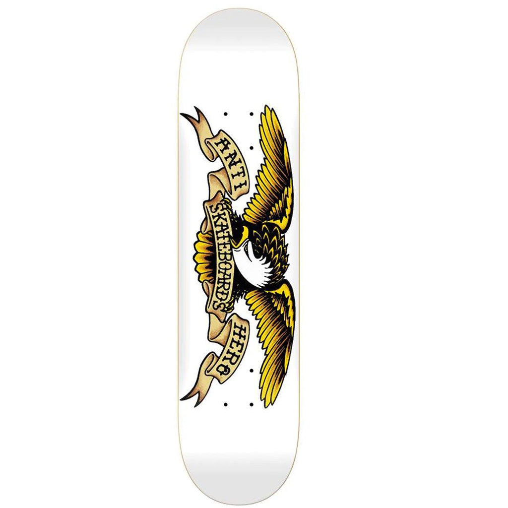 Anti Hero Classic Eagle 8.75&quot; Deck - White