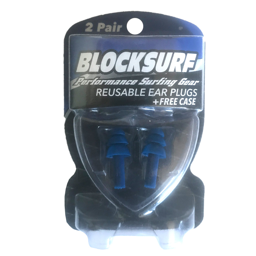 Blocksurf Standard Reusable Surfing Earplugs