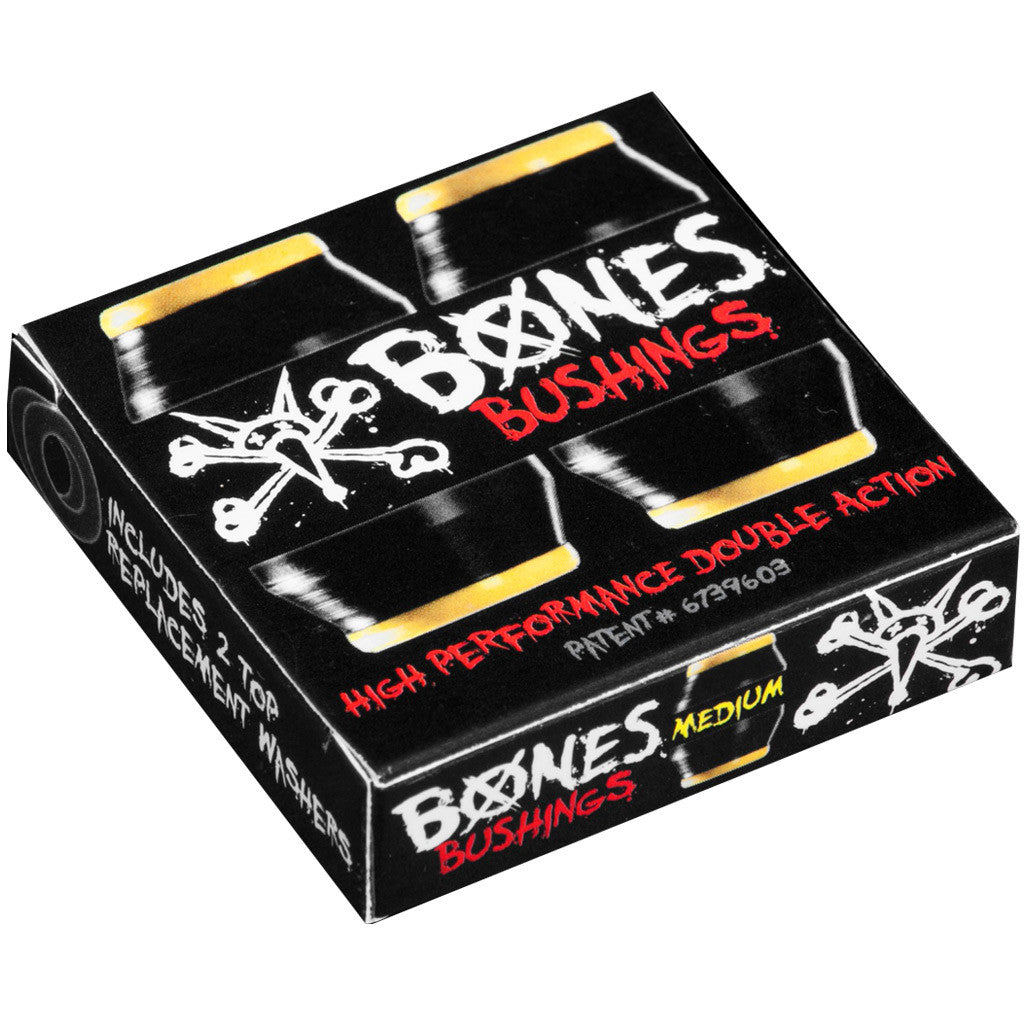 Bones Bushings - Medium Black