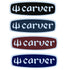 Carver Skateboards Logo Text Sticker - 7x2