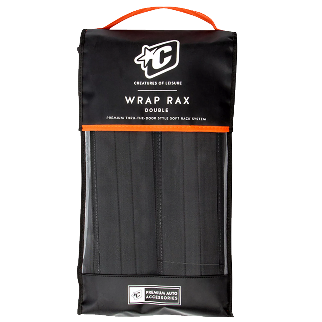 Creatures Double Wrap Rax Silicone Rack Pads - Black/Orange