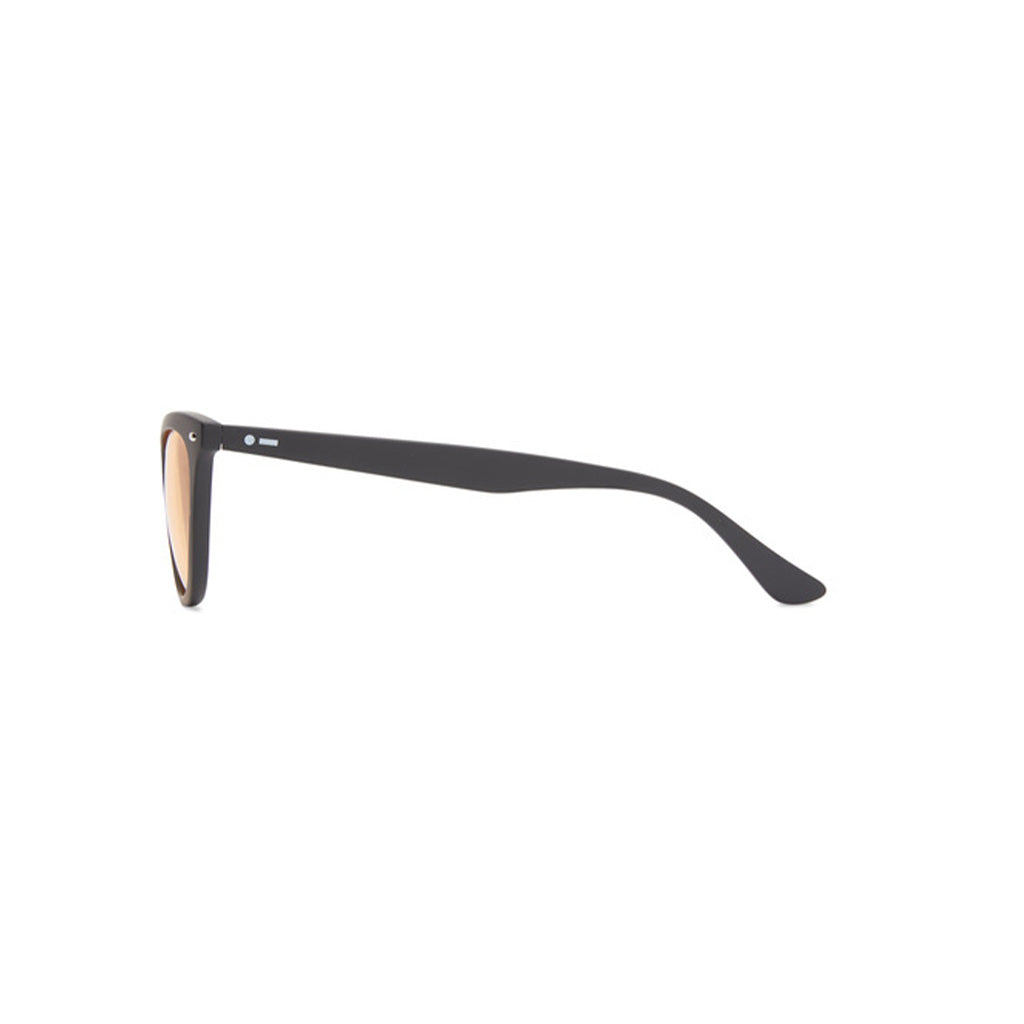 Dot Dash Betty Sunglasses - Black/Amber