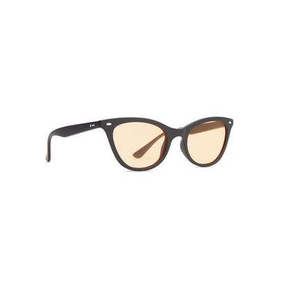 Dot Dash Betty Sunglasses - Black/Amber