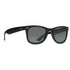 Dot Dash Plimsoul Sunglasses - Black Satin/Gray Polarized