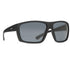 Dot Dash Sunglesses - Shizz - Black Satin/Grey Polarized