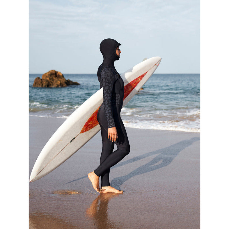 Roxy Syncro Womens 5/4/3mm Swell Hooded Wetsuit - Black - Seaside Surf Shop 