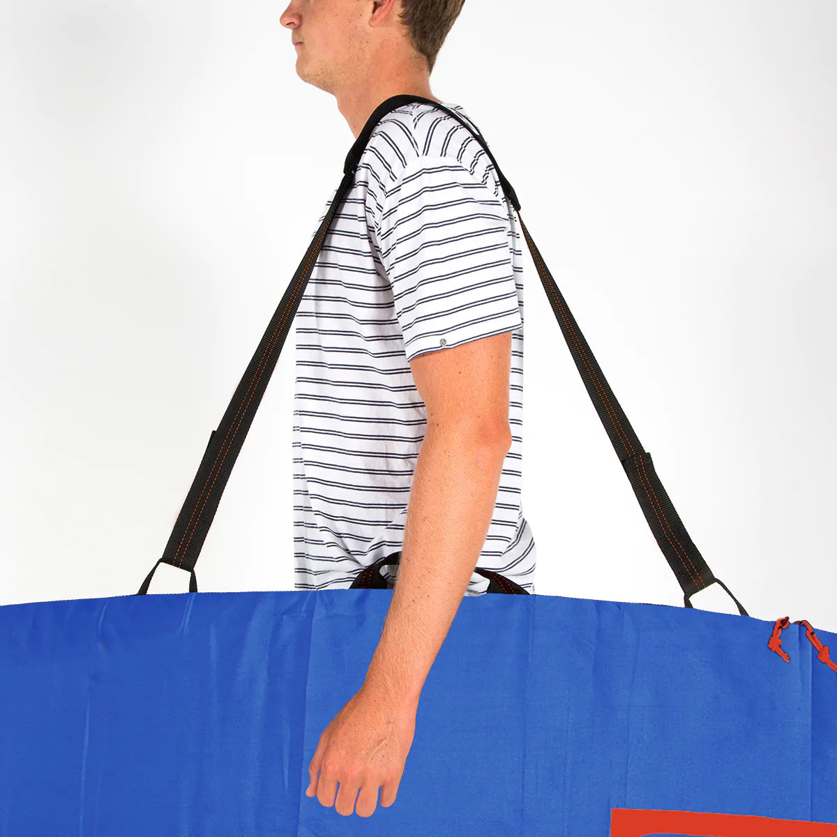 FCS Classic Surfboard Bag - Longboard - Blue/White