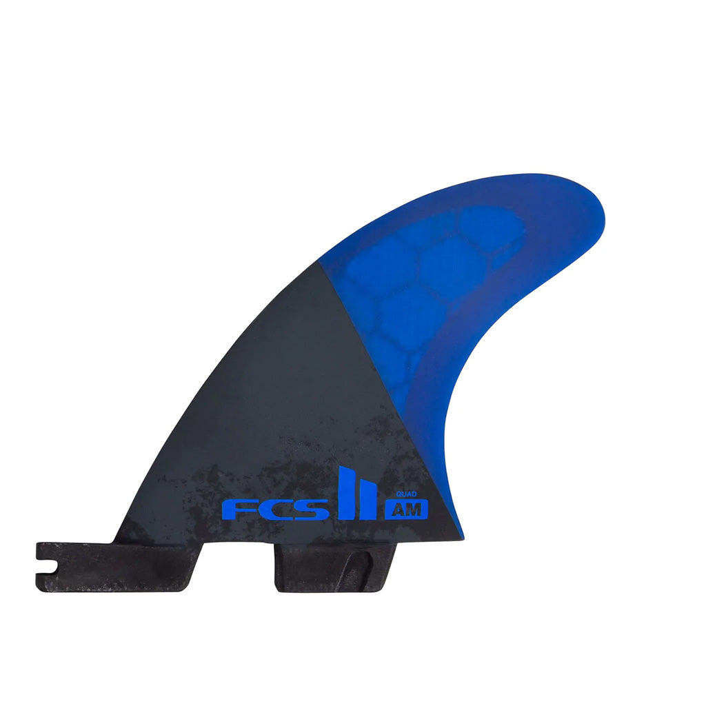 FCS II AM PC Medium Tri-Quad Retail Fins - Cobalt