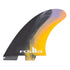 FCS II Mark Richards Twin + Stabilizer Fin Set - New Season Multi Color