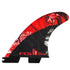 FCS II Matt Biolos Large Tri-Fin Set - Red